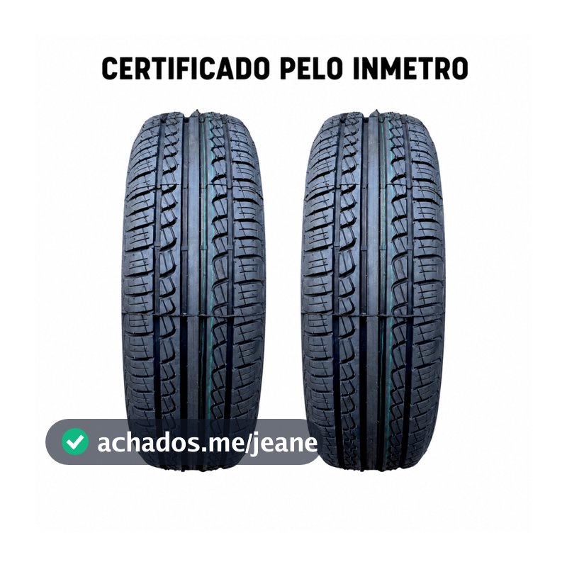 Kit 2 Pneus 185/65R15 Remold Aro 15 - PMB-NSF