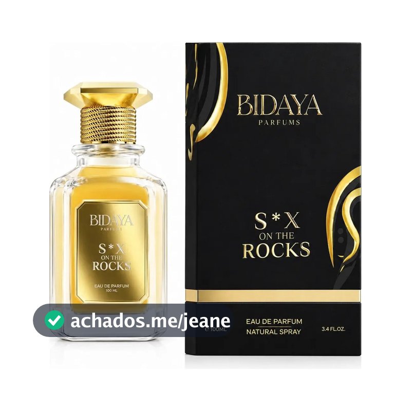 Perfume Árabe Bidaya Sex On The Rocks | Fragrância oriental unissex Original 100ml
