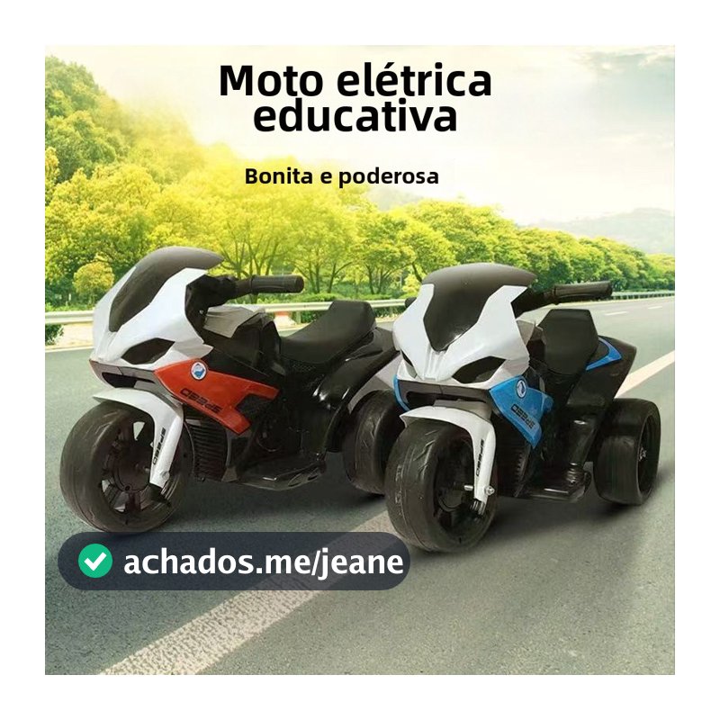 Motocicleta elétrica para educação infantil pode ser usada por meninos e meninas de 2 a 5 anos--5181