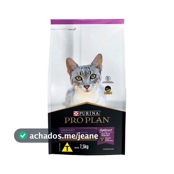 Ração Nestlé Purina Pro Plan Urinary - Trato Urinário para Gatos - 7,5kg