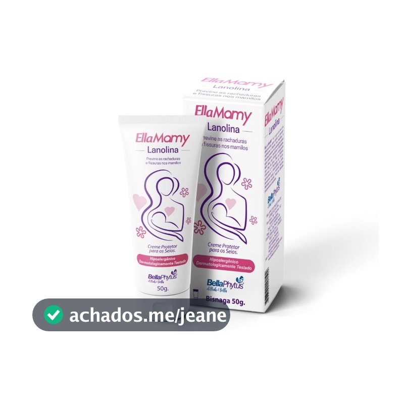 EllaMamy Creme de Lanolina 50g - BellaPhytus