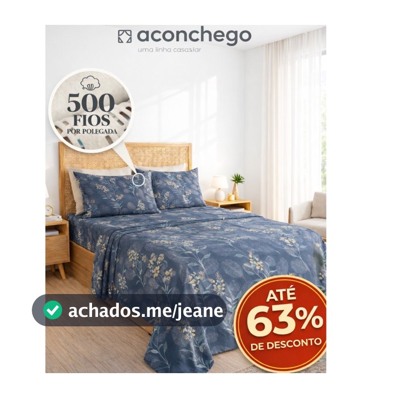Kit Lençol 3 peças 500 Fios Casal Queen King Solteiro Toque de Algodão Penteado 2 Porta Travesseiro