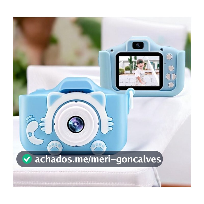 Câmera Infantil Digital MT-IN1080 Para Crianças, Meninos e Meninas