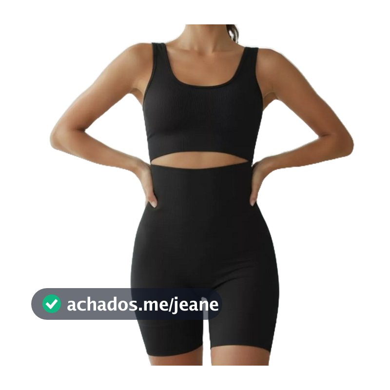 Kit 2 Short Modelador Longo Cinta Com Paletas Encolhe Barriga