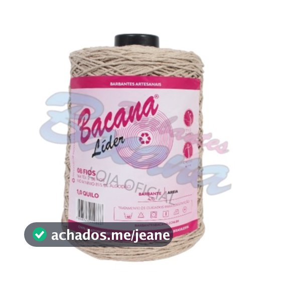 Barbantes Bacana Fio 8 - 1KG - Colorido