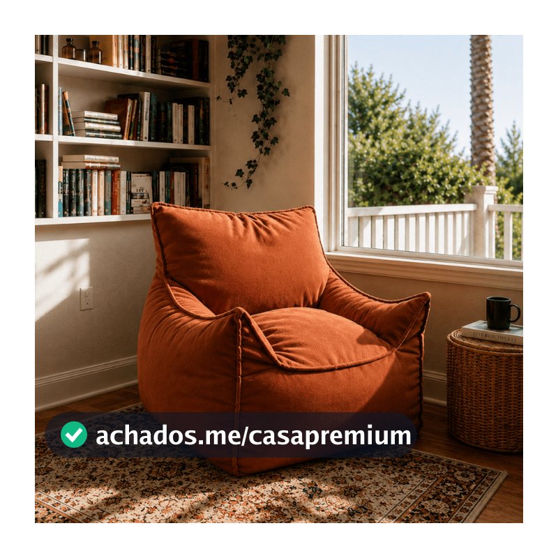 Poltrona Adulto Confortável para Sala Quarto Leitura Descanso Decoração Moderna Assento Macio home office