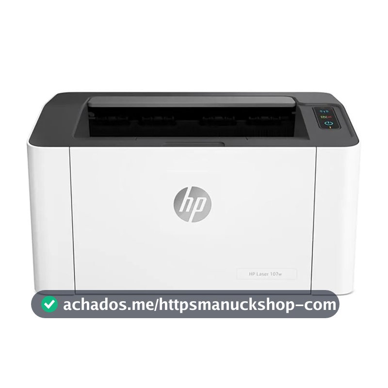 Impressora HP Laser 107W Monocromática Wi-fi 110V USB Preto