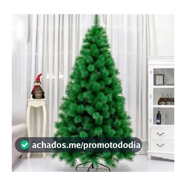 Árvore de Natal 1.80M 320 Galhos Pinheiro Grande Decoração Natalina Tradicional