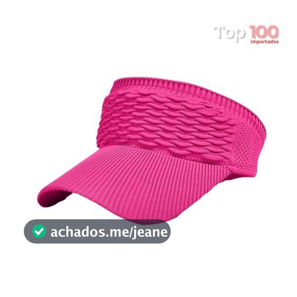 Viseira Sport de Tecido Ajustável Confortável e Leve S-7959