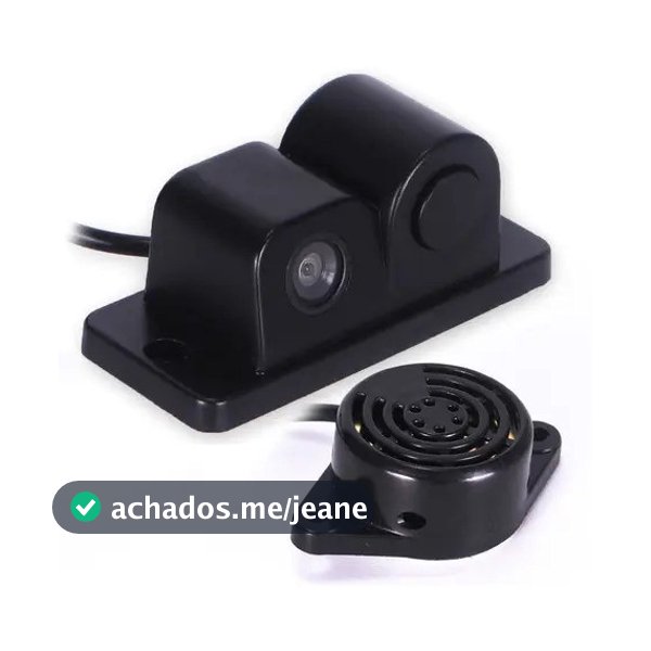 Câmera Ré Sensor De Estacionamento Automotivo Infravermelho