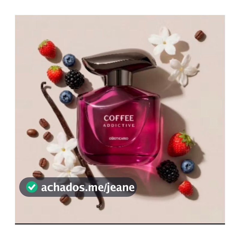 Perfume Coffee Feminino 100ml Boticario Original Lacrado.