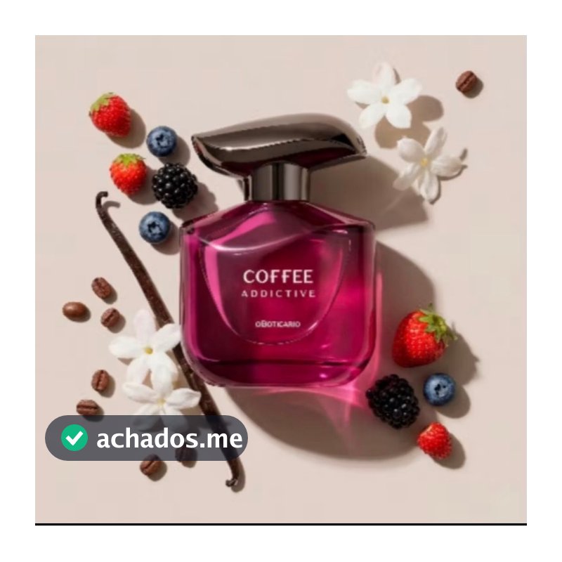 Perfume Coffee Feminino 100ml Boticario Original Lacrado.