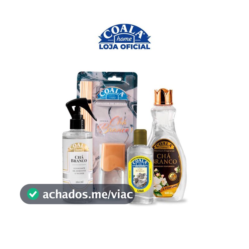 Kit Coala Chá Branco Ritual de Perfumação