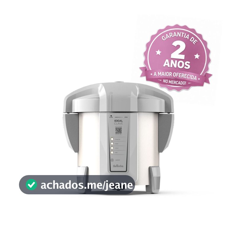 Autoclave Bellinha 5 Litros Pérola 220V tecnologia DVM