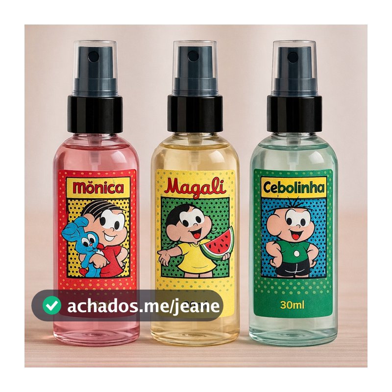 Deo Colônia Splasch Turma da Mônica kids