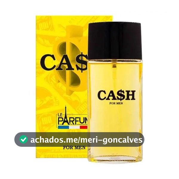 Perfume Cash  Men Le Parfum Masc. 75 Ml- Lacrado