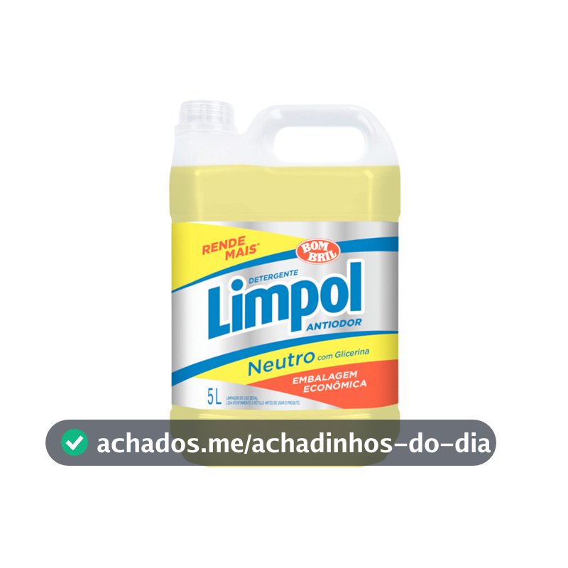 Detergente Neutro 5L Limpol
