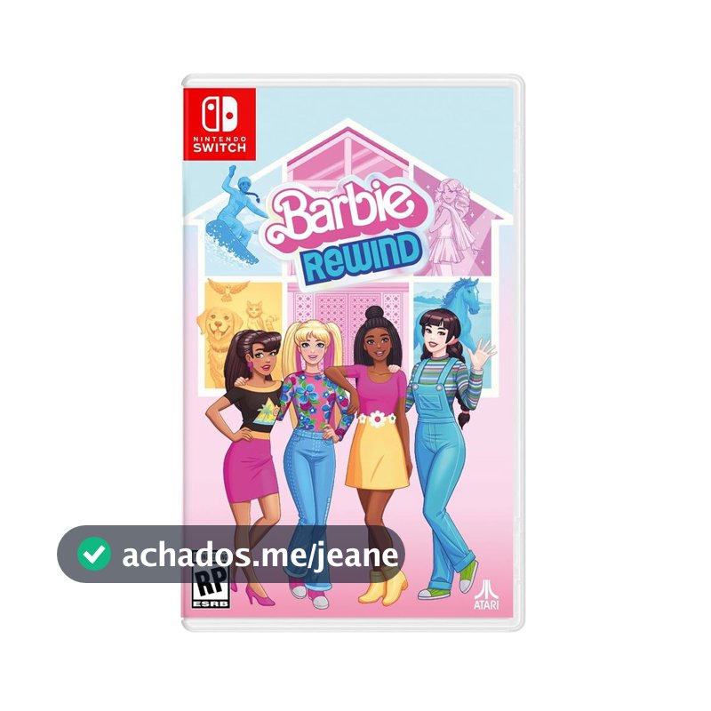 Barbie Rewind Switch Midia Fisica
