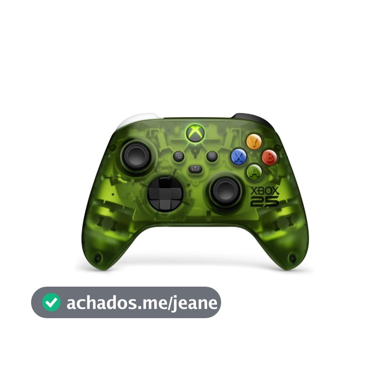 Controle sem fio XBOX - X25 Edição Especial de 25 anos - XBOX Series X/S, XBOX One, PCs, TVs, Mobile