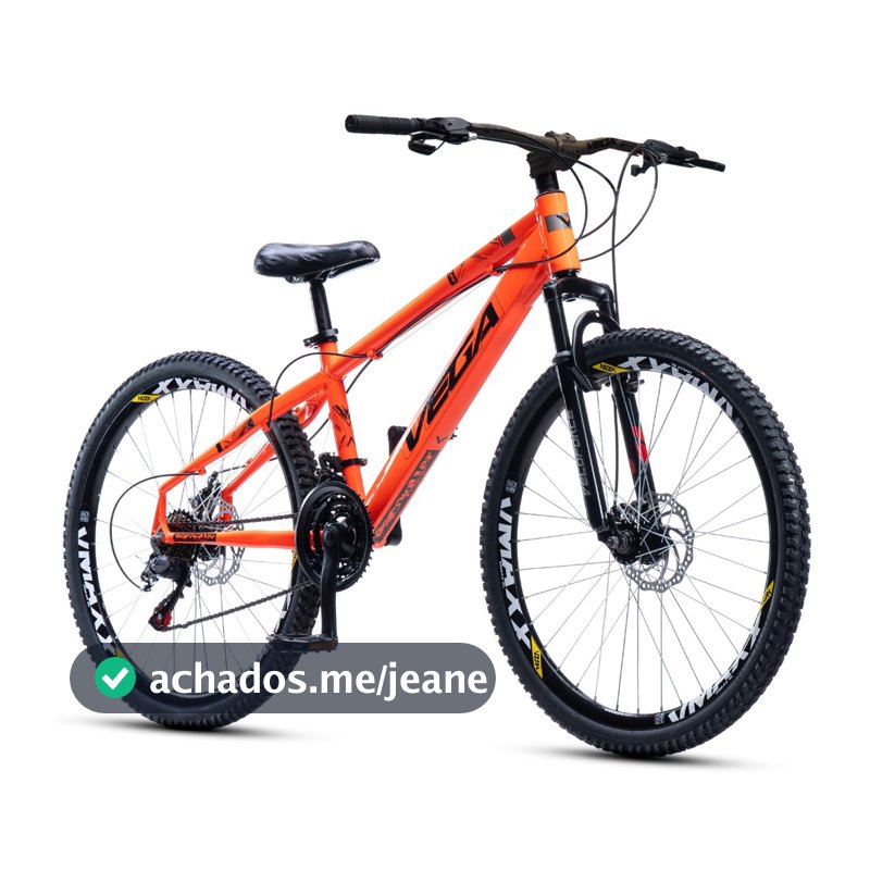 Bicicleta Aro 26 Vega Psico Alumínio Freeride Bike Vikingx 21 Vel Freio a Disco Aero Vmaxx Grau Suspensão