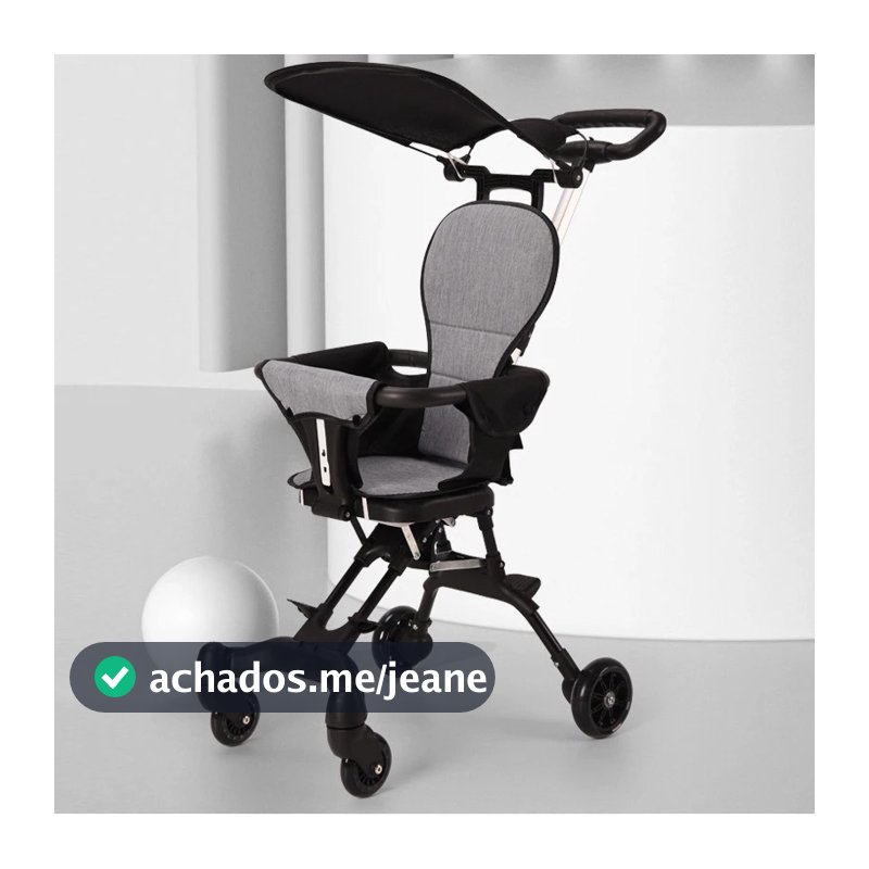 Carrinho de Bebê Dobrável Compacto para Viagem e Passeio