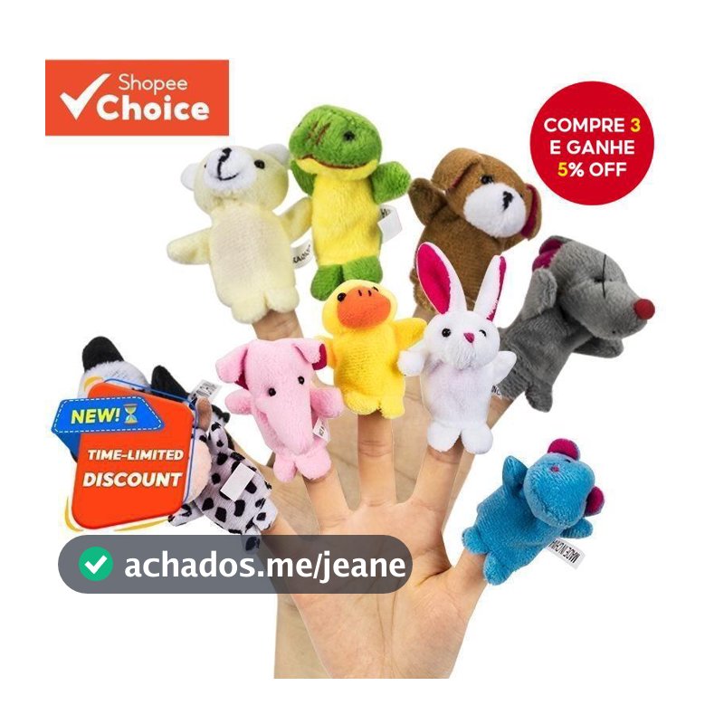 Fantoches De Dedo De Animais Fofos , Brinquedos Interativos Para Pais E Filhos , 6 Peças , Bebês , Crianças , Fingir Bri