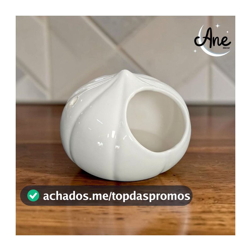 Porta Alho Cerâmica Esmaltada Mesa Cozinha Moderna Clean Rústica Farmhouse Diversos Modelos 1000g/ml