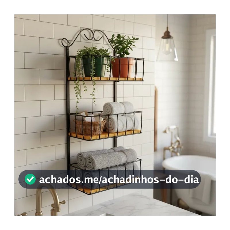Fruteira de parede 3 andar