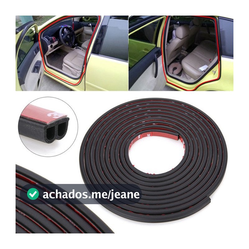 L-Forma 5/10M Tira De Vedação Do Porta-Malas Do Carro Auto Dupla Camada Borda De Borracha Para Luz Traseira