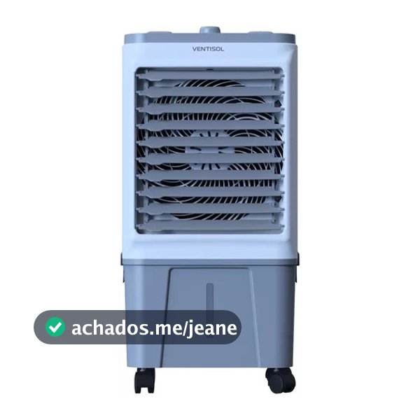 Climatizador Ar Frio Portátil Evaporativo 16 Litros Umidificador Ventisol Clin 16 127V ou 220v