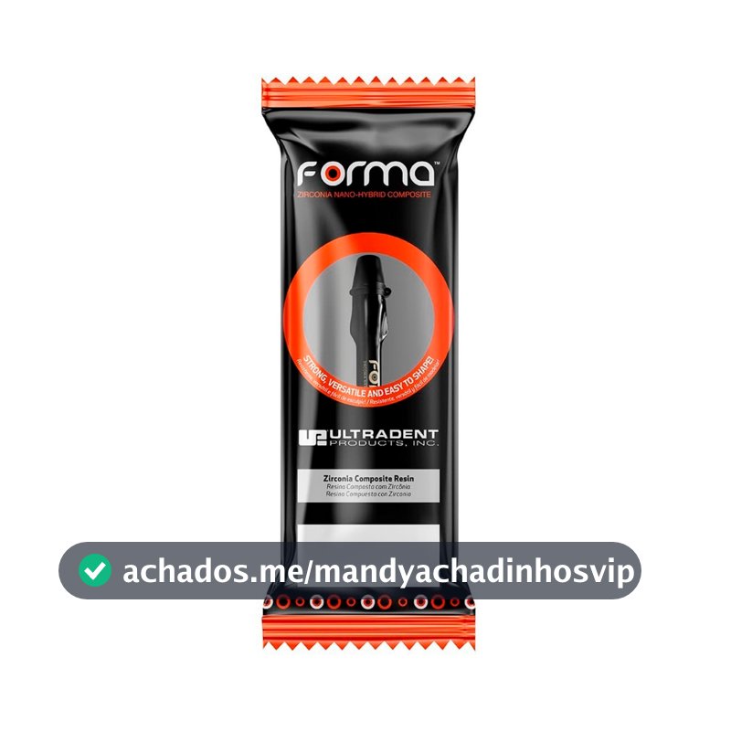 Resina Forma Ultradent Nano-Híbrida - Alta Definição, Modelagem e Brilho Natural