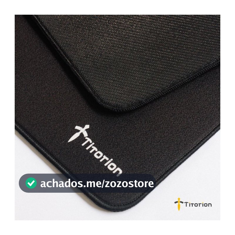 Mousepad Gamer APEX Control Mouse pad Grande 49x42 Mouse Pad Branco Preto Blade Red Girl Titorion