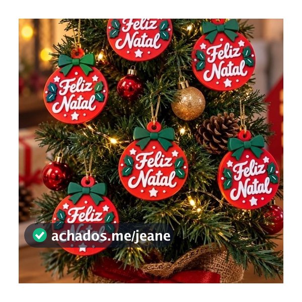 Enfeites de Natal – Feliz Natal