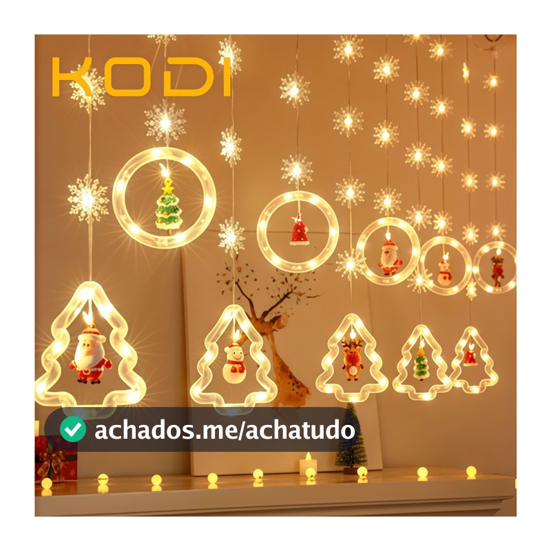 Luzes de Natal Cordão De Luzes 110v De Cobre Para Decoração De Natal Cascata de Estrelas LED