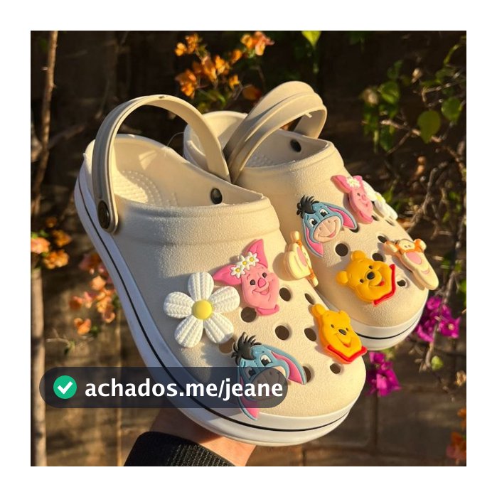 Babuche Fachetado Infantil E Adulto +6 enfeites Ursinhos Leve e Confórtavel Diversas Cores