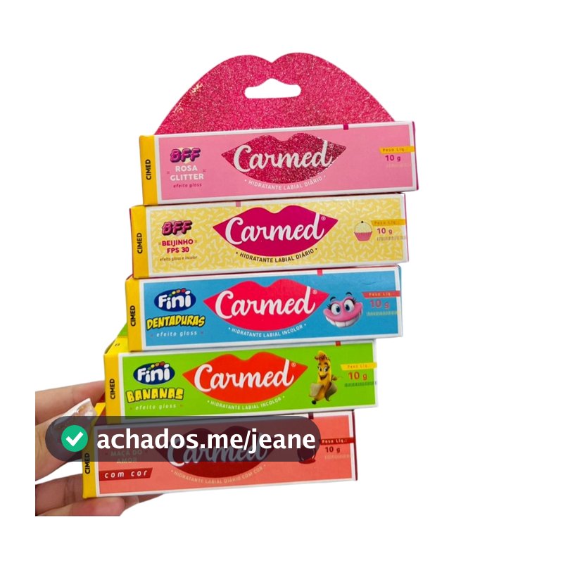 Carmed Hidratante Labial Fini 10g