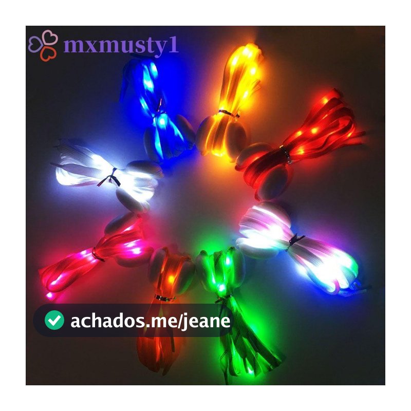 MXMUSTY Led Cadarços Homens Sapatos De Patinação Esportivos Luminosos Cruz Trança Cinta