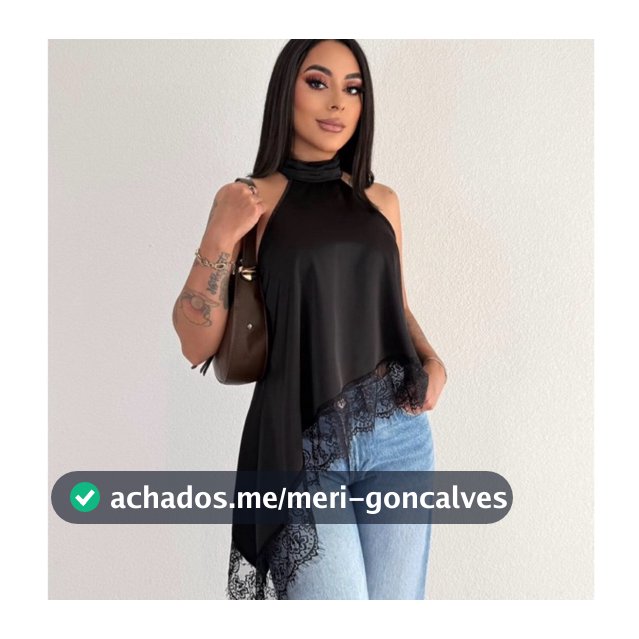 Blusa Feminina Gola Alta Assimétrica  Frente Única Com Renda Bata sofisticada Elegante Tendência Inverno