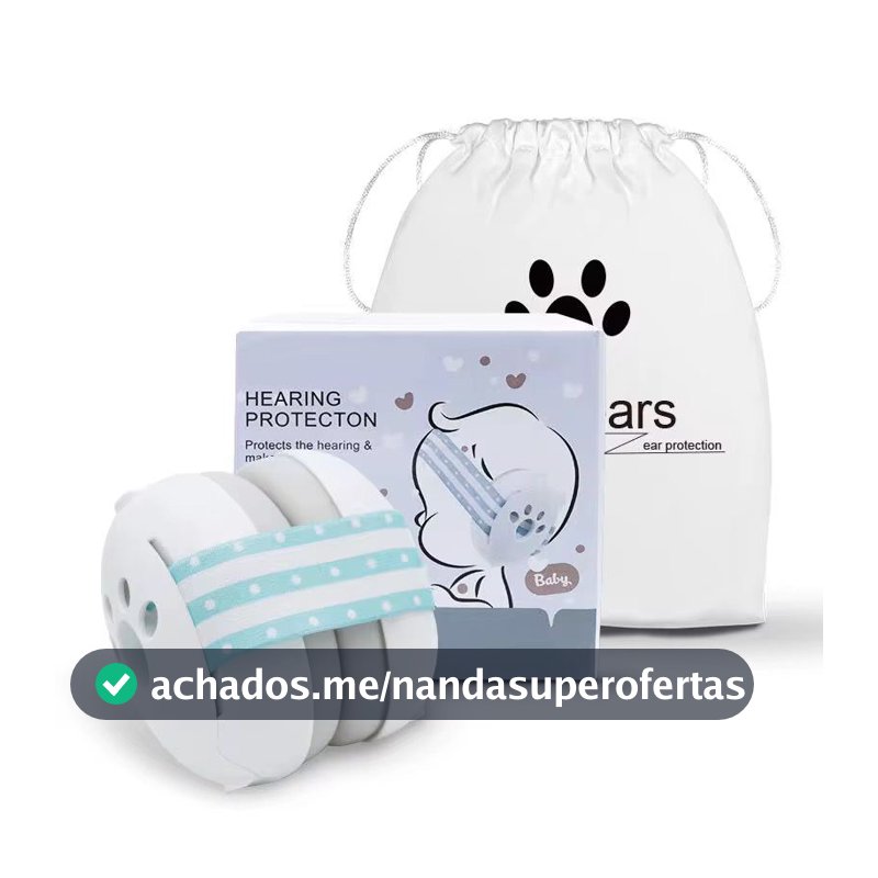 Protetor De Ruidos Abafador Bebe Criança Autista Infantil Fone Concha （Entrega imediata）