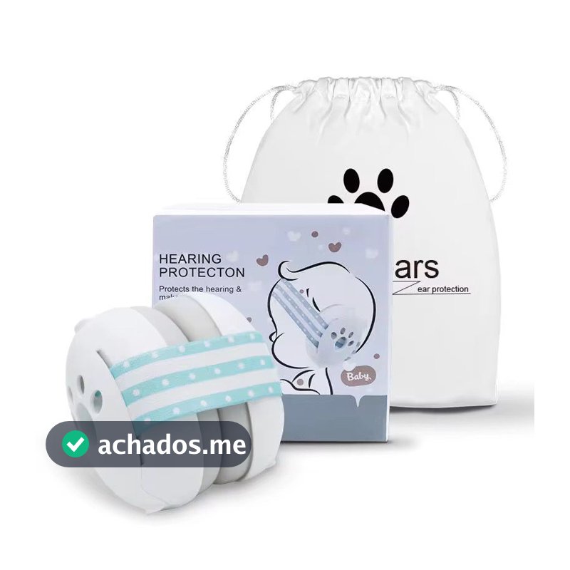 Protetor De Ruidos Abafador Bebe Criança Autista Infantil Fone Concha （Entrega imediata）