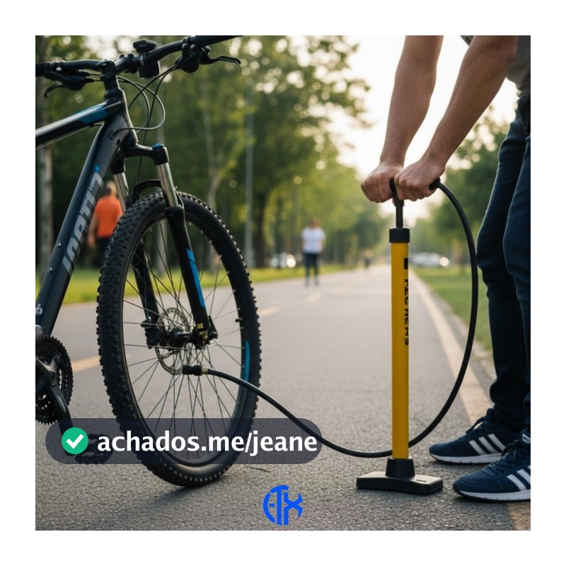 Bomba de Ar Encher Pneu Bicicleta Bola Moto Carro