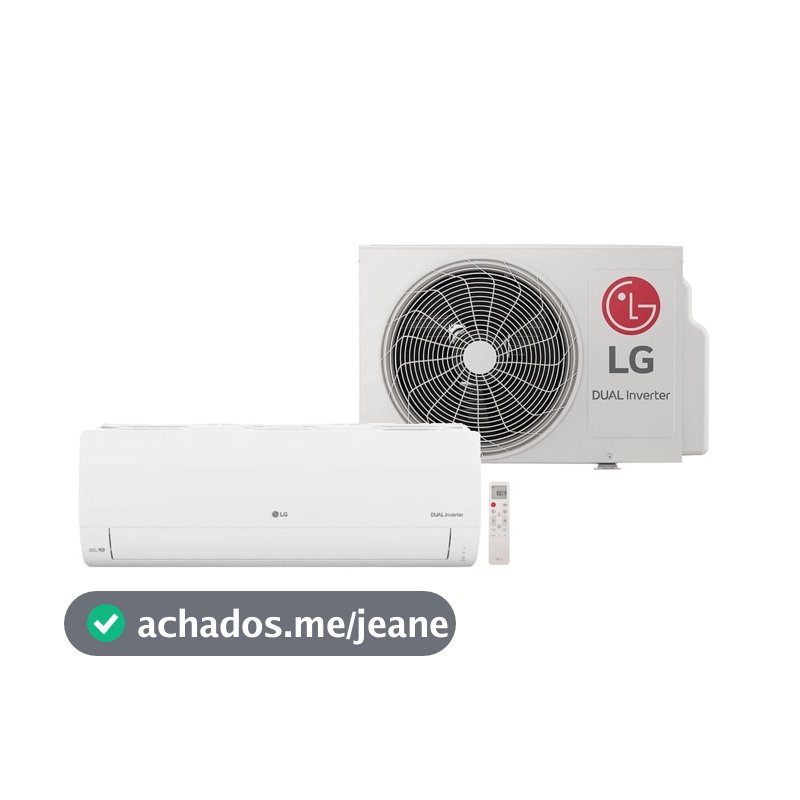 Ar Condicionado Split LG Dual Inverter AI Compact 9000 BTU/h Frio S3-Q09AAQAC - 220 Volts