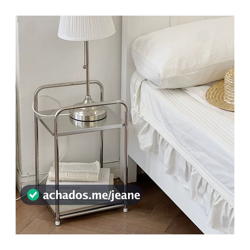 Estilo Medieval Xiaohongshu pequena mesa de centro simples ins sofá mesa lateral armário lateral Nordic mesa cabeceira p