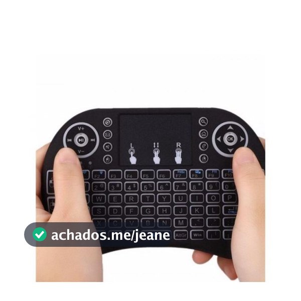 Mini Teclado Usb Led Touchpad Smart Tv Pc Ps3  frete grátis