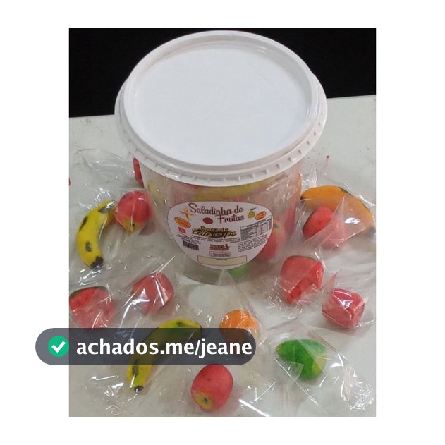 frutinhas de Leite em pó 60 UNIDADES