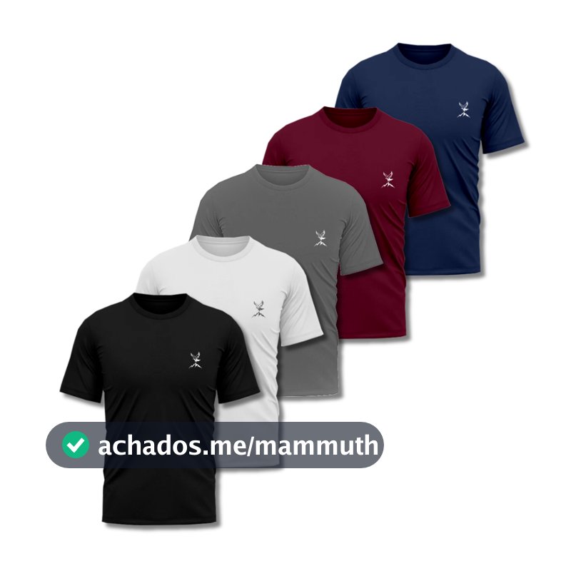 Kit 4 Camisas Premium Masculina Dry Fit Envio Rápido Academia Treino Esporte Exercícios Corrida Ciclismo Presente Camisa
