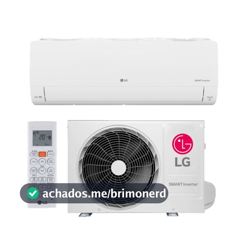 Ar Condicionado LG AI Smart Inverter Voice 9000 BTUs Frio 220V S3-Q09JA31E