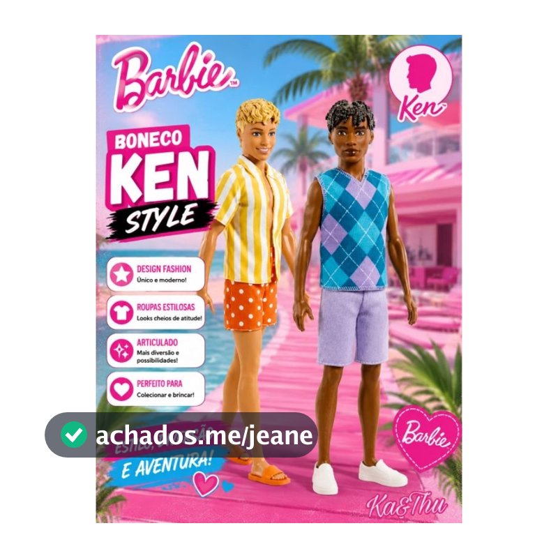 Barbie Boneco Ken Style Fashionista