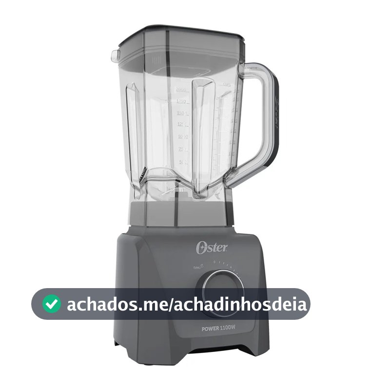 Liquidificador Oster 3,2 Litros 12 Velocidades Cinza - 220v