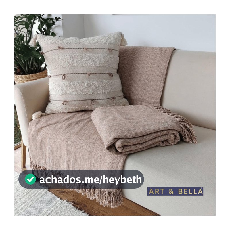 Kit 2 Manta Para Sofá Protetor Gigante Grande Frio Cama Decorativa 2.10x1.50